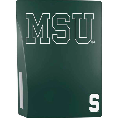 Michigan State University MSU Letters PS5 Console Skin