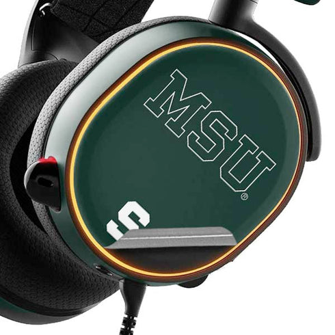 Michigan State University MSU Letters SteelSeries Arctis 5 Skin