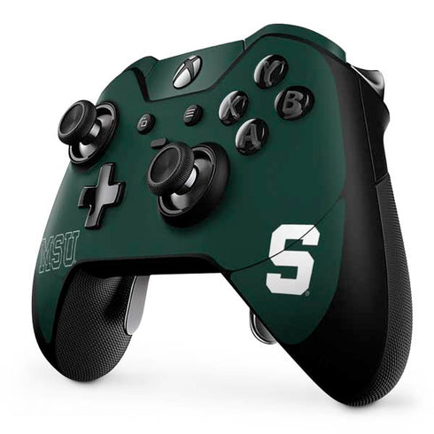 Michigan State University MSU Letters Xbox One Elite Controller Skin