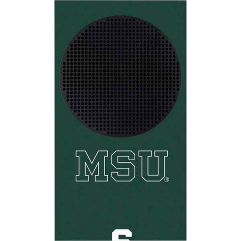 Michigan State University MSU Letters Xbox Series S Bundle Skin