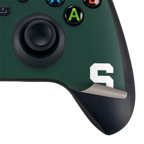 Michigan State University MSU Letters Xbox Series X Controller Skin
