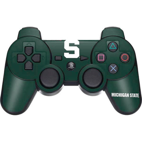 Michigan State University Spartans S PS3 Dual Shock wireless controller Skin