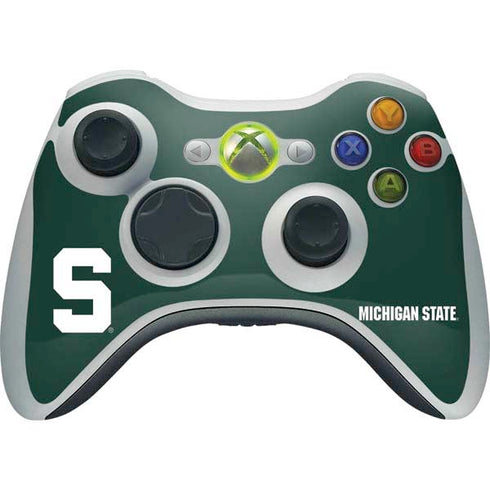 Michigan State University Spartans S Xbox 360 Wireless Controller Skin