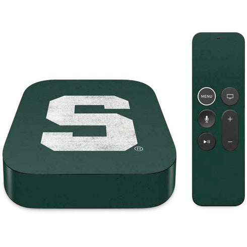 Michigan State University Spartans Away Grey S Apple TV Skin