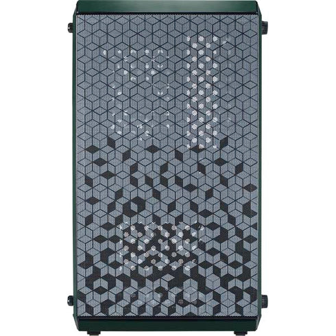 Michigan State University Spartans Away Grey S Cooler Master MasterBox Q300L Mini Tower Skin