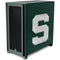 Michigan State University Spartans Away Grey S Corsair 4000D Tempered Glass Mid-Tower ATX Case Skin