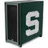 Michigan State University Spartans Away Grey S Corsair 4000D Tempered Glass Mid-Tower ATX Case Skin