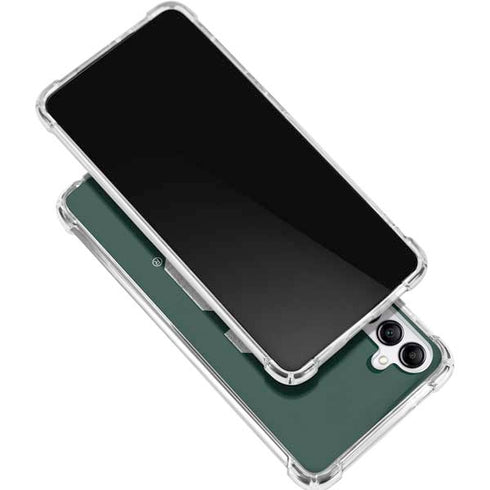 Michigan State University Spartans Away Grey S Galaxy A15 5G Clear Case