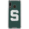 Michigan State University Spartans Away Grey S Galaxy A30 Clear Case