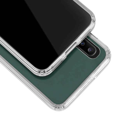 Michigan State University Spartans Away Grey S Galaxy A30 Clear Case