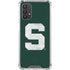 Michigan State University Spartans Away Grey S Galaxy A32 5G Clear Case