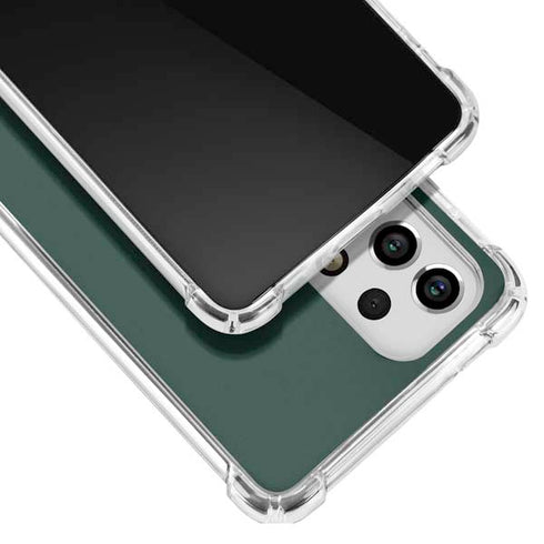 Michigan State University Spartans Away Grey S Galaxy A33 5G Clear Case