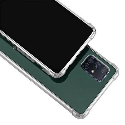 Michigan State University Spartans Away Grey S Galaxy A51 5G Clear Case
