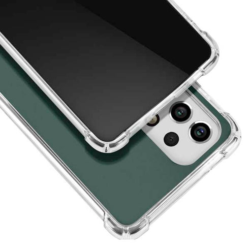 Michigan State University Spartans Away Grey S Galaxy A53 5G Clear Case