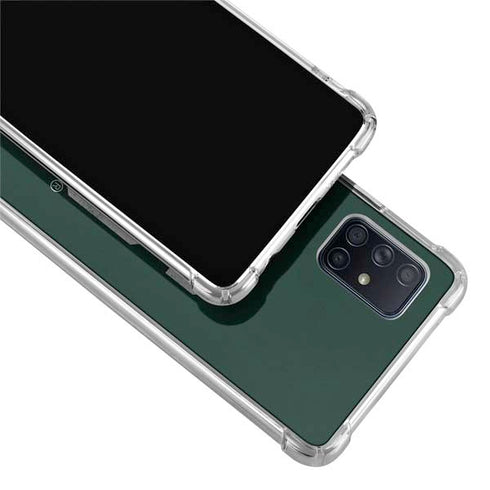 Michigan State University Spartans Away Grey S Galaxy A71 5G Clear Case