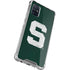 Michigan State University Spartans Away Grey S Galaxy A71 5G Clear Case