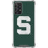 Michigan State University Spartans Away Grey S Galaxy A72 5G Clear Case