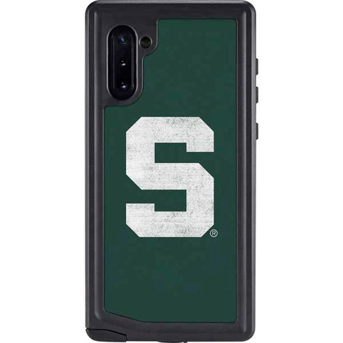Michigan State University Spartans Away Grey S Galaxy Note 10 Waterproof Case