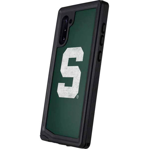Michigan State University Spartans Away Grey S Galaxy Note 10 Waterproof Case