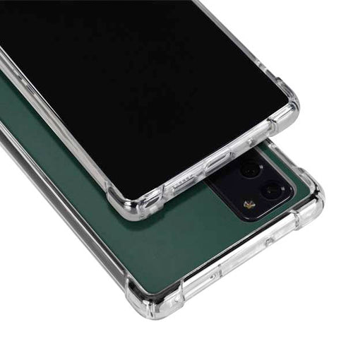 Michigan State University Spartans Away Grey S Galaxy Note20 5G Clear Case