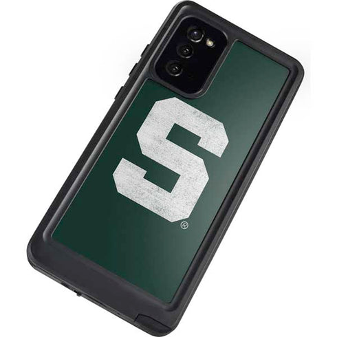 Michigan State University Spartans Away Grey S Galaxy Note20 5G Waterproof Case