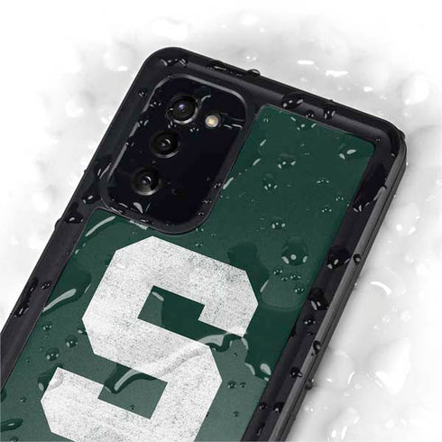 Michigan State University Spartans Away Grey S Galaxy Note20 5G Waterproof Case