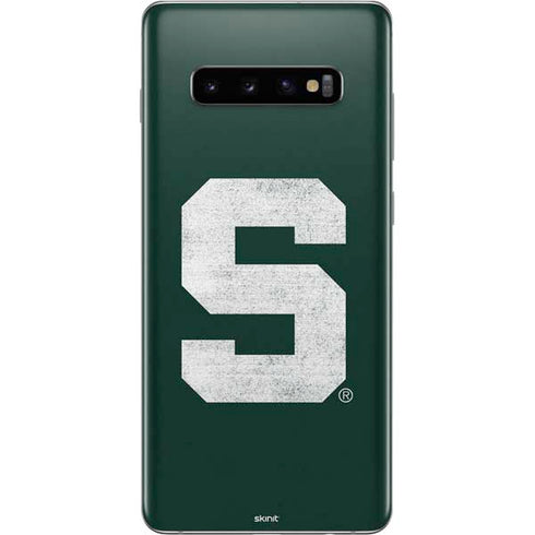 Michigan State University Spartans Away Grey S Galaxy S10 Plus Skin