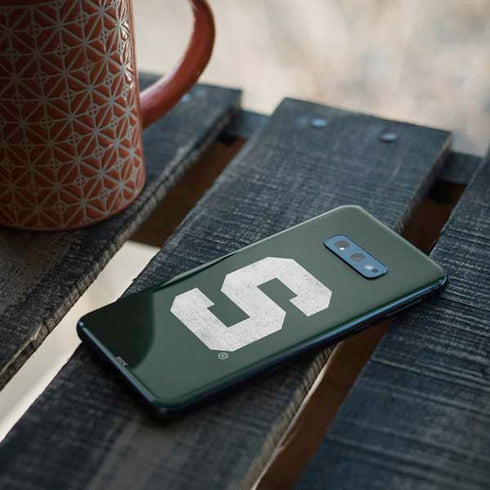Michigan State University Spartans Away Grey S Galaxy S10e Skin