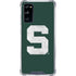 Michigan State University Spartans Away Grey S Galaxy S20 FE Clear Case