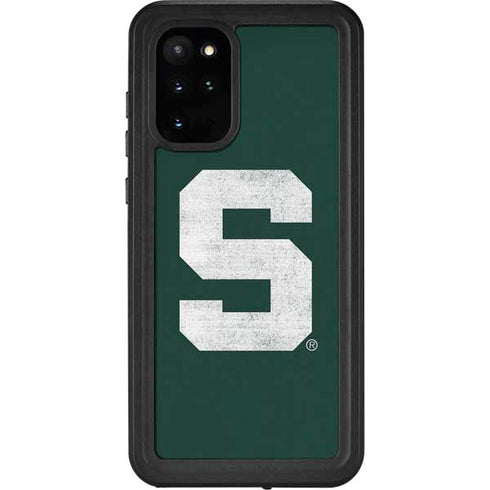 Michigan State University Spartans Away Grey S Galaxy S20 Plus Waterproof Case
