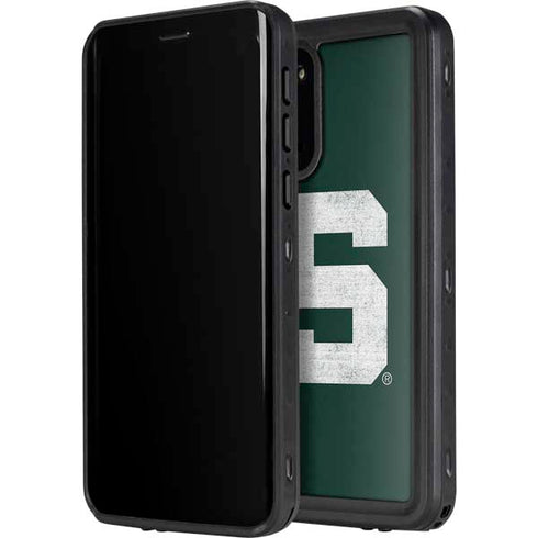 Michigan State University Spartans Away Grey S Galaxy S20 Plus Waterproof Case