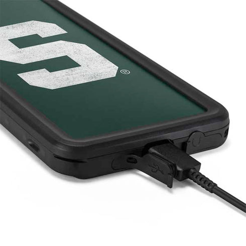 Michigan State University Spartans Away Grey S Galaxy S20 Plus Waterproof Case