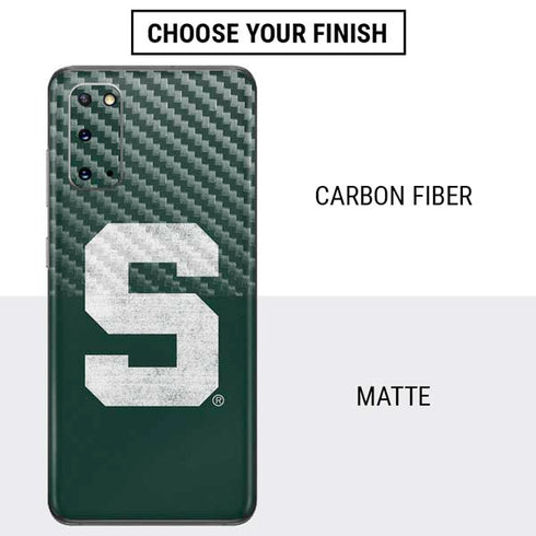 Michigan State University Spartans Away Grey S Galaxy S20 Skin