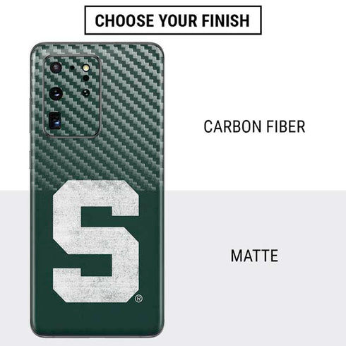 Michigan State University Spartans Away Grey S Galaxy S20 Ultra 5G Skin