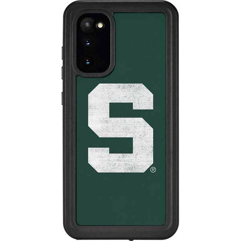 Michigan State University Spartans Away Grey S Galaxy S20 Waterproof Case