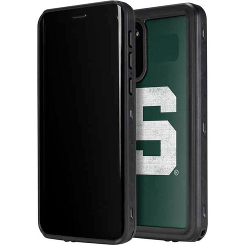Michigan State University Spartans Away Grey S Galaxy S20 Waterproof Case