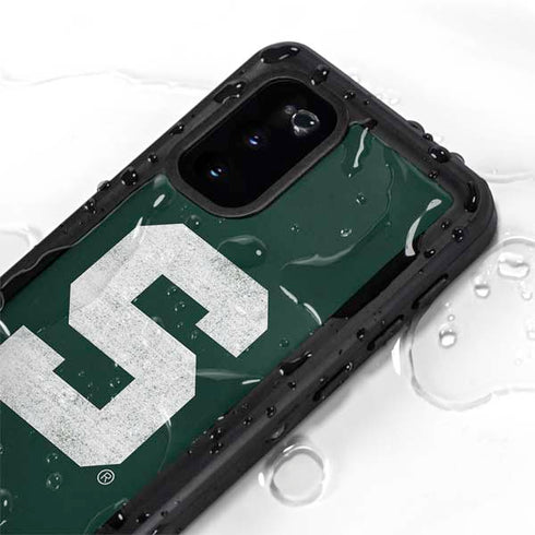 Michigan State University Spartans Away Grey S Galaxy S20 Waterproof Case