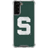 Michigan State University Spartans Away Grey S Galaxy S21 FE Clear Case