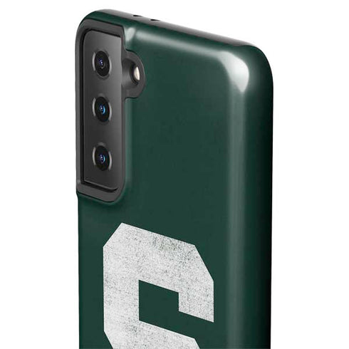 Michigan State University Spartans Away Grey S Galaxy S21 FE Pro Case