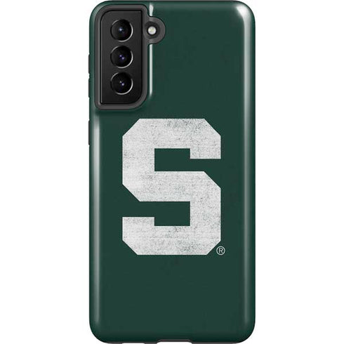 Michigan State University Spartans Away Grey S Galaxy S21 Plus 5G Pro Case