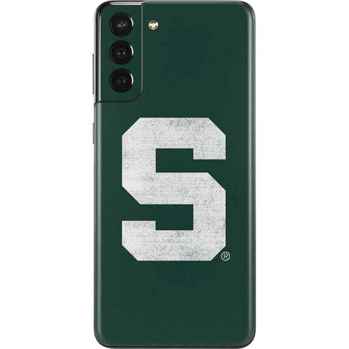 Michigan State University Spartans Away Grey S Galaxy S21 Plus 5G Skin