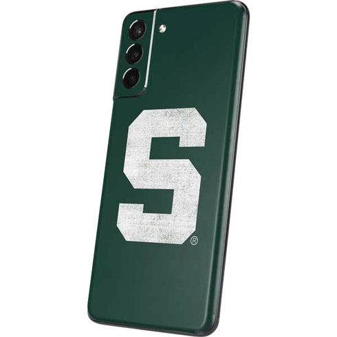 Michigan State University Spartans Away Grey S Galaxy S21 Plus 5G Skin