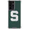 Michigan State University Spartans Away Grey S Galaxy S21 Ultra 5G Clear Case
