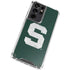 Michigan State University Spartans Away Grey S Galaxy S21 Ultra 5G Clear Case