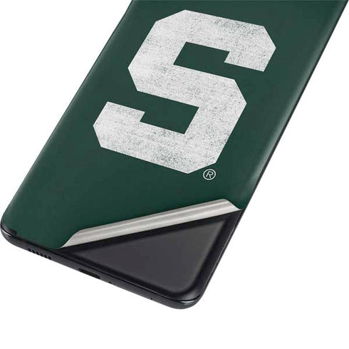 Michigan State University Spartans Away Grey S Galaxy S21 Ultra 5G Skin
