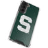 Michigan State University Spartans Away Grey S Galaxy S22 Clear Case