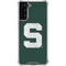 Michigan State University Spartans Away Grey S Galaxy S22 Plus Clear Case