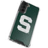 Michigan State University Spartans Away Grey S Galaxy S22 Plus Clear Case