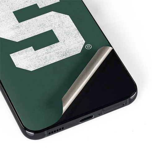 Michigan State University Spartans Away Grey S Galaxy S22 Plus Skin