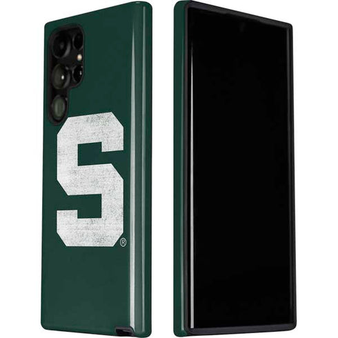 Michigan State University Spartans Away Grey S Galaxy S22 Ultra Pro Case